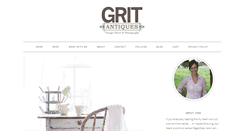 Desktop Screenshot of gritantiques.com
